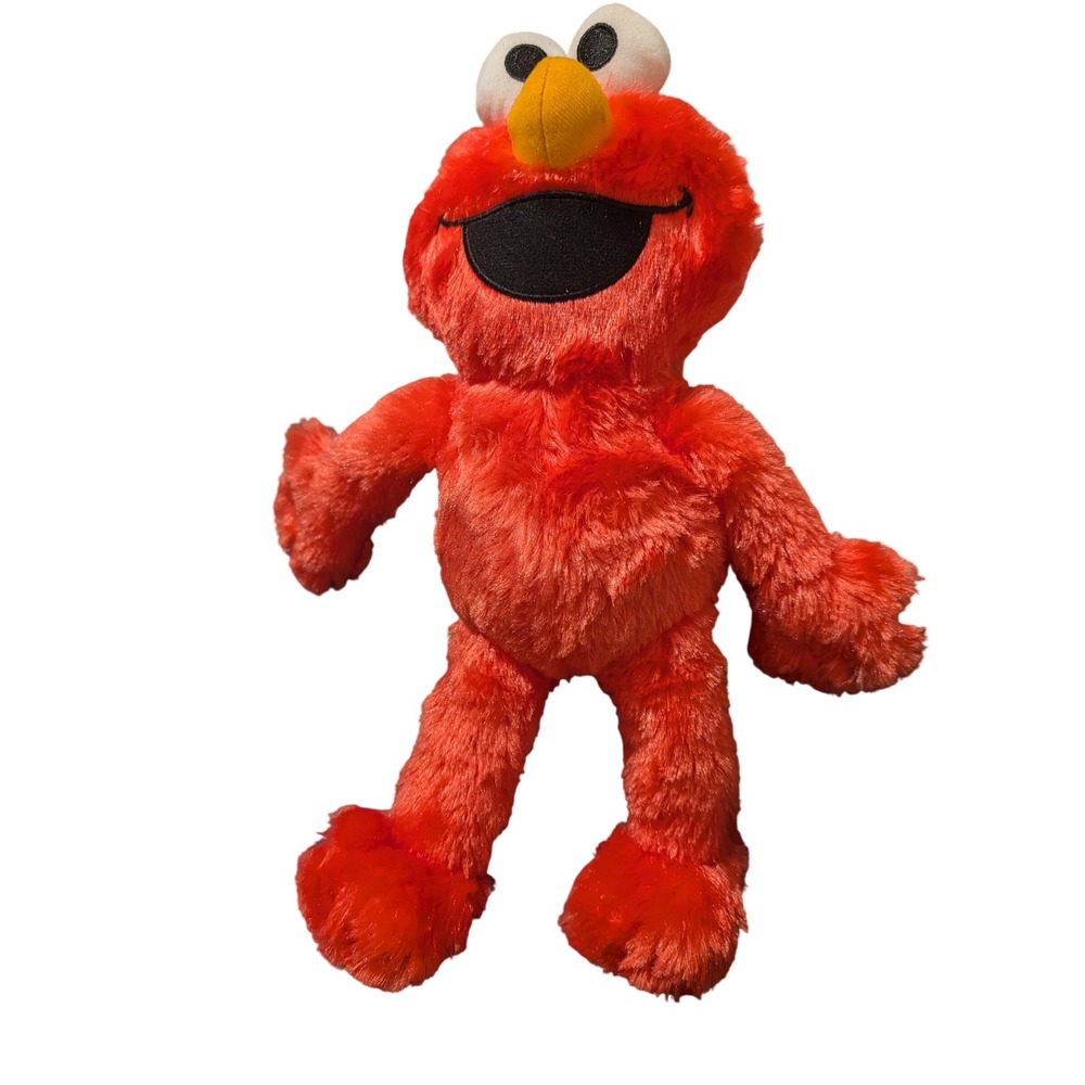 Sesame Street Elmo Plush Toy Factory 2022 Red Stuffed Animal Nostalgia